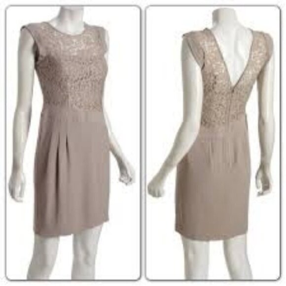 BCBGMAXAZRIA Aimee Pumice dress (4) - Picture 1 of 7